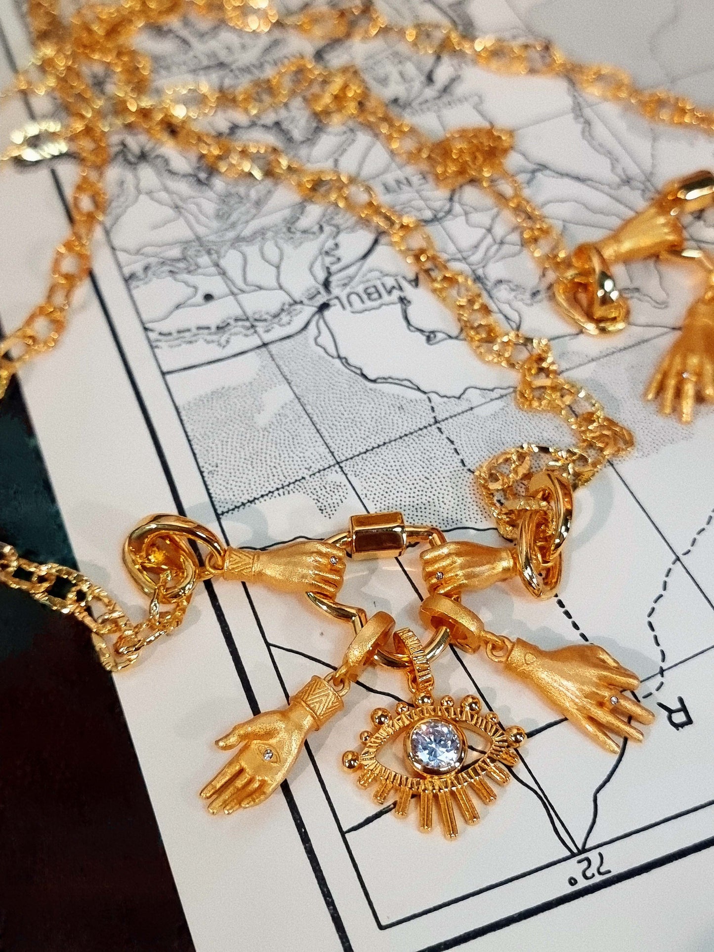 God Eye Pendant Necklace