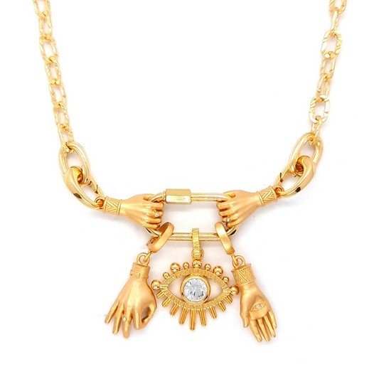 God Eye Pendant Necklace