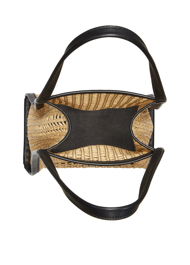 Summer Rattan Tote, Oversized Beach Bag, Openwork Woven Shoulder Bag, Large Capacity for Women