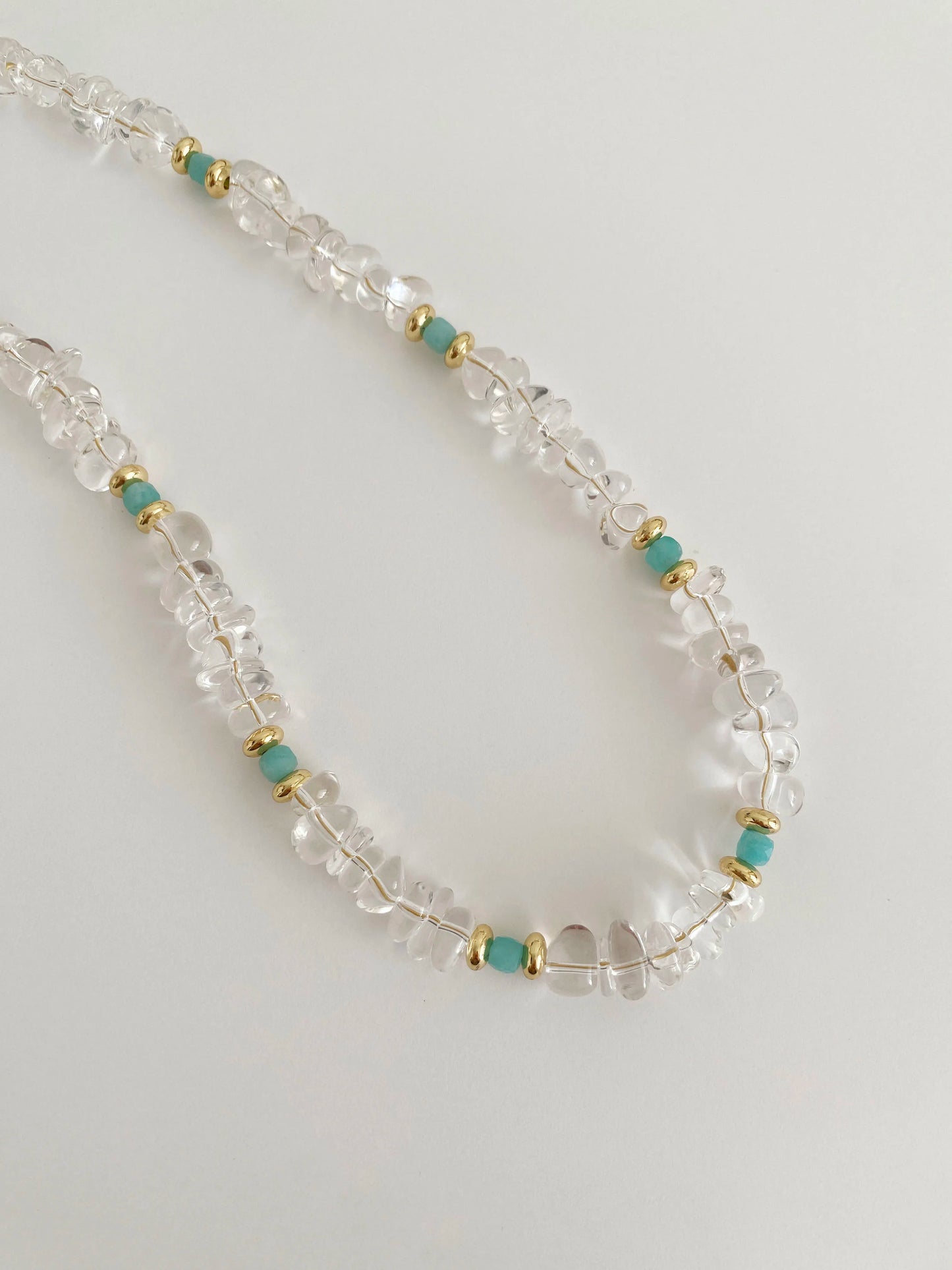 Seaside Kafka Agate Necklace – Bohemian Natural Stone Elegance Handmake Necklace