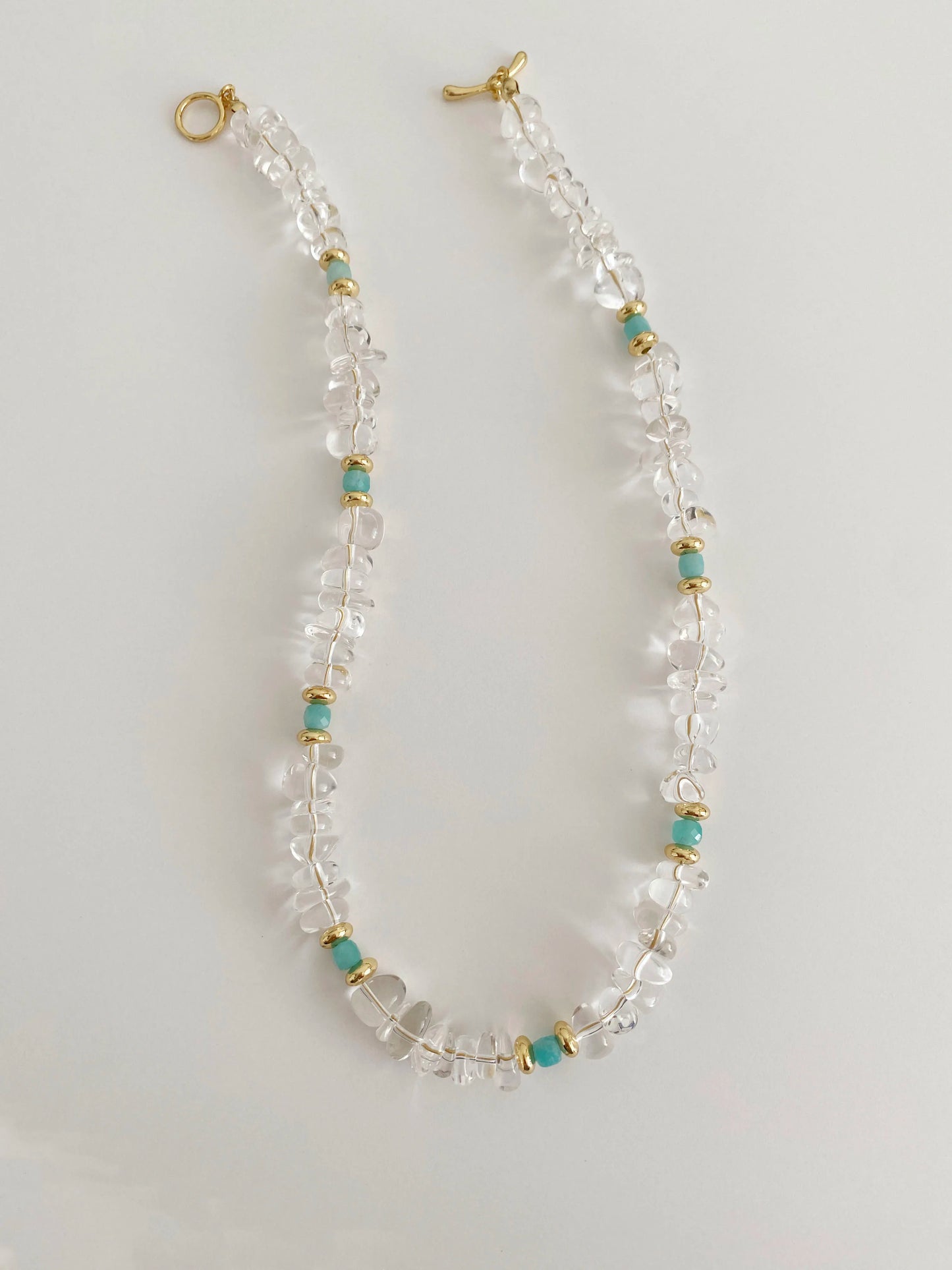 Seaside Kafka Agate Necklace – Bohemian Natural Stone Elegance Handmake Necklace