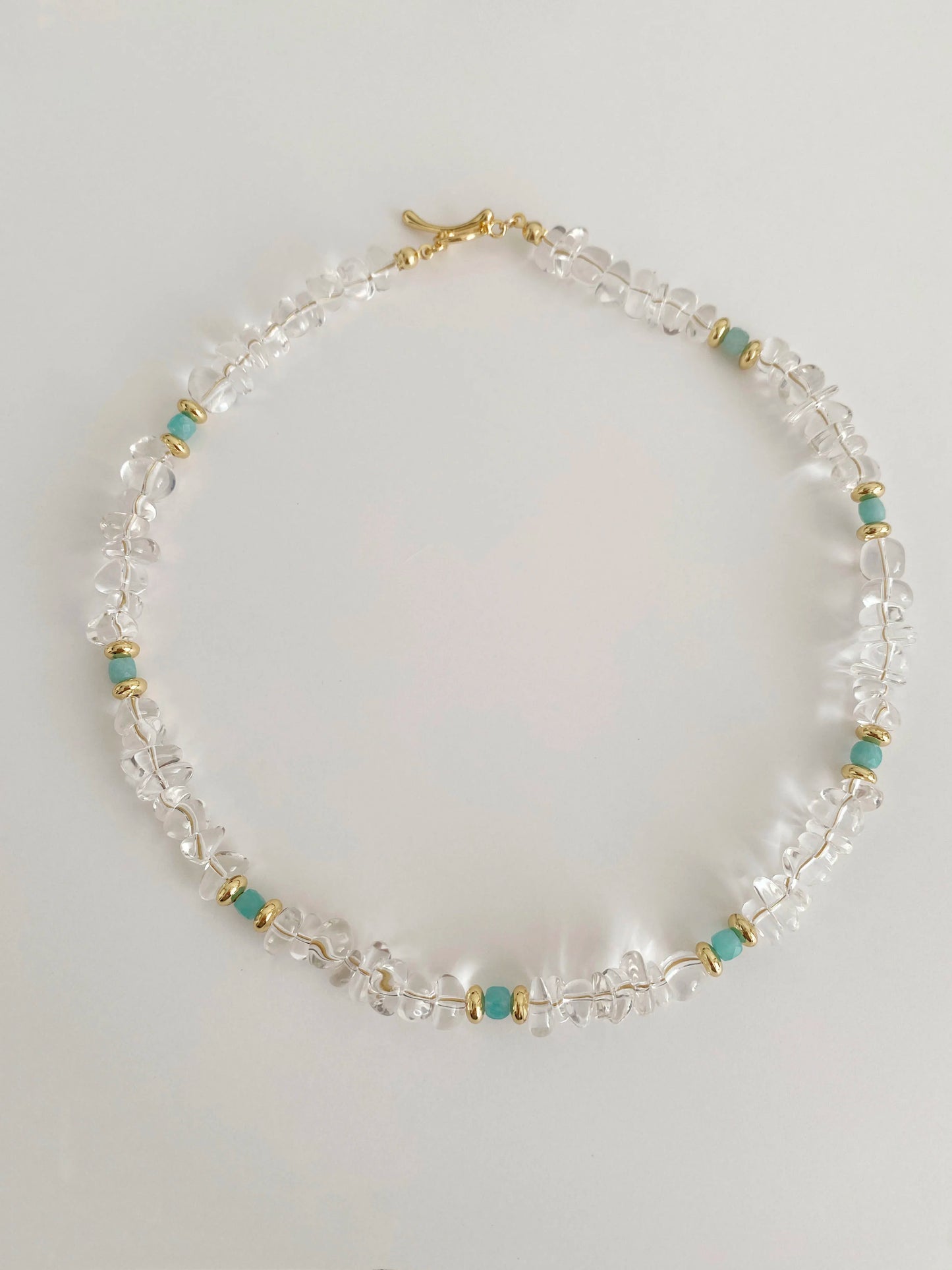 Seaside Kafka Agate Necklace – Bohemian Natural Stone Elegance Handmake Necklace