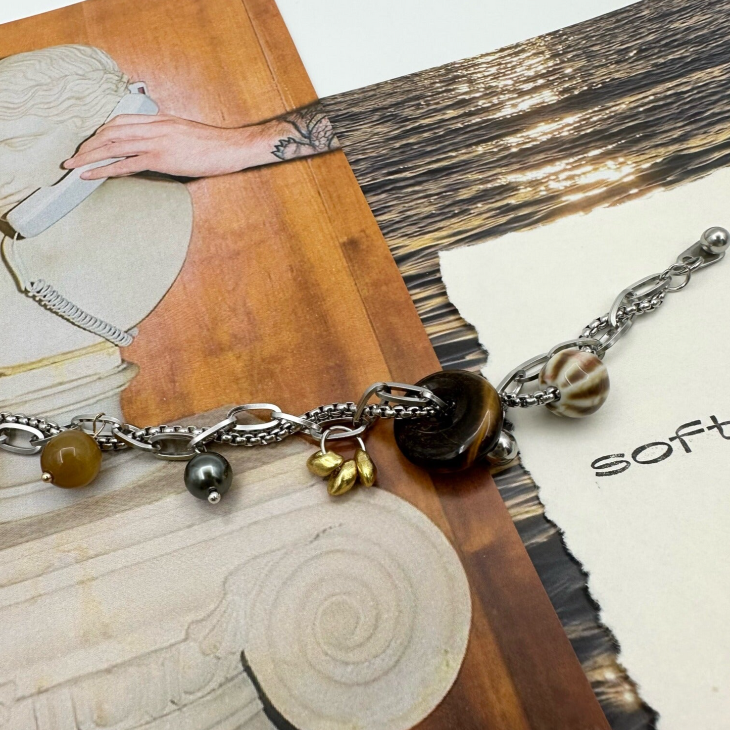 Y2k Bracelet For Women Personalized Jade Metal Bracelet Friendship Jewelry