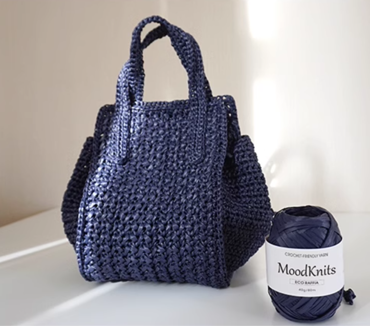 DIY Crochet Handbag Making Kit Lafite grass thread mini hammock bag handbag Lafite handbag DIY non finished product