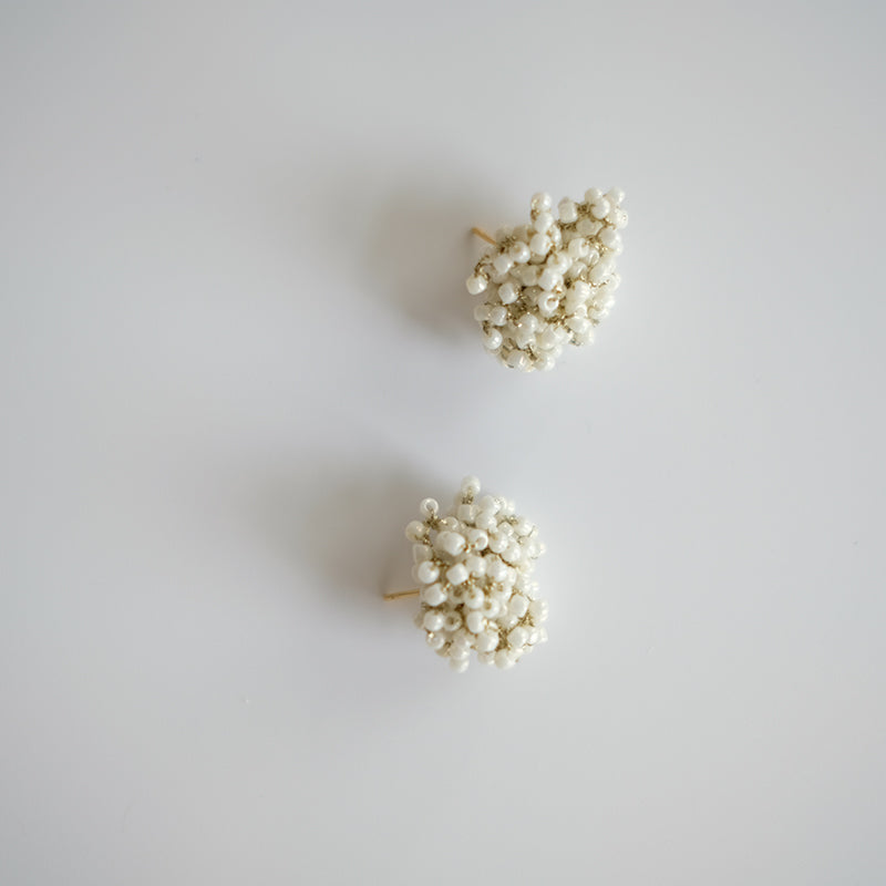 MoJone Handmade Original  Vintage Bead Sterling Green Earrings for Female