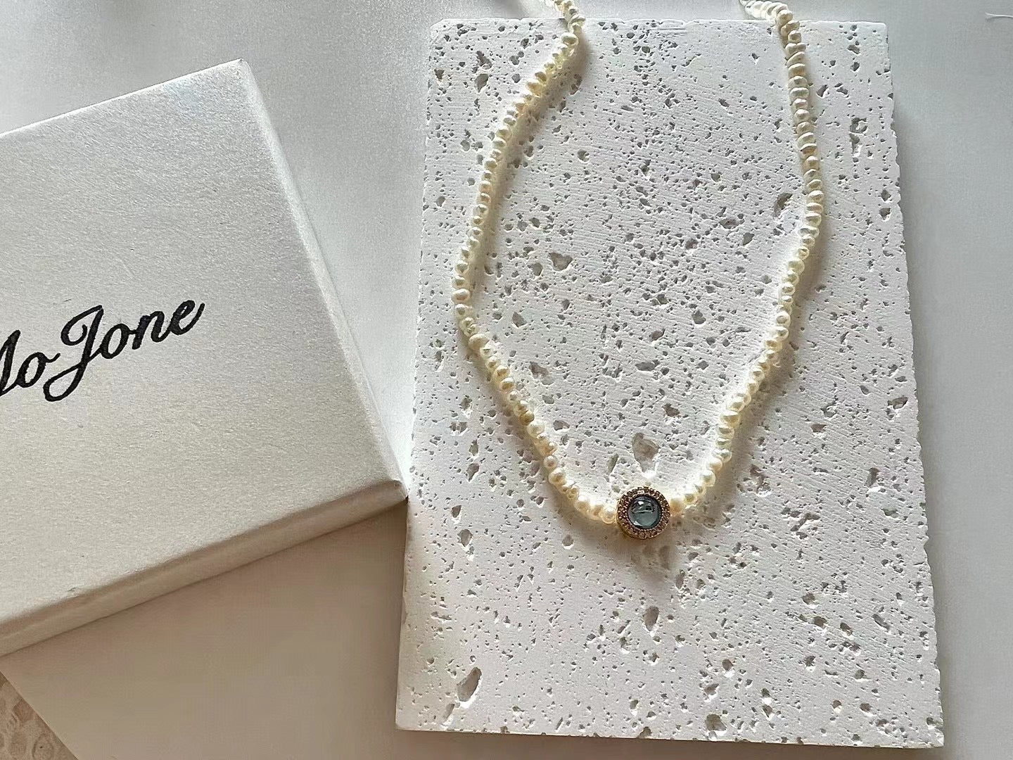 Handcrafted Natural Freshwater Pearl Necklace,18K Gold Over 925 Sterling Silver,Snowflake Obsidian Pendant,Daisy Pendant,Blue Cat's Eye Pendant,Baroque Pearl Pendant,Metal and Pearl Patchwork,Unique design