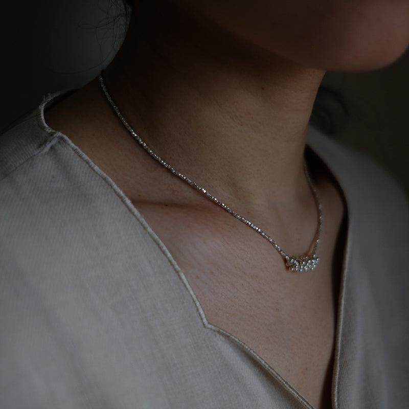 MoJone Handmade Original Sterling Silver Choker Necklace