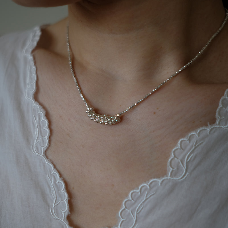 MoJone Handmade Original Sterling Silver Choker Necklace