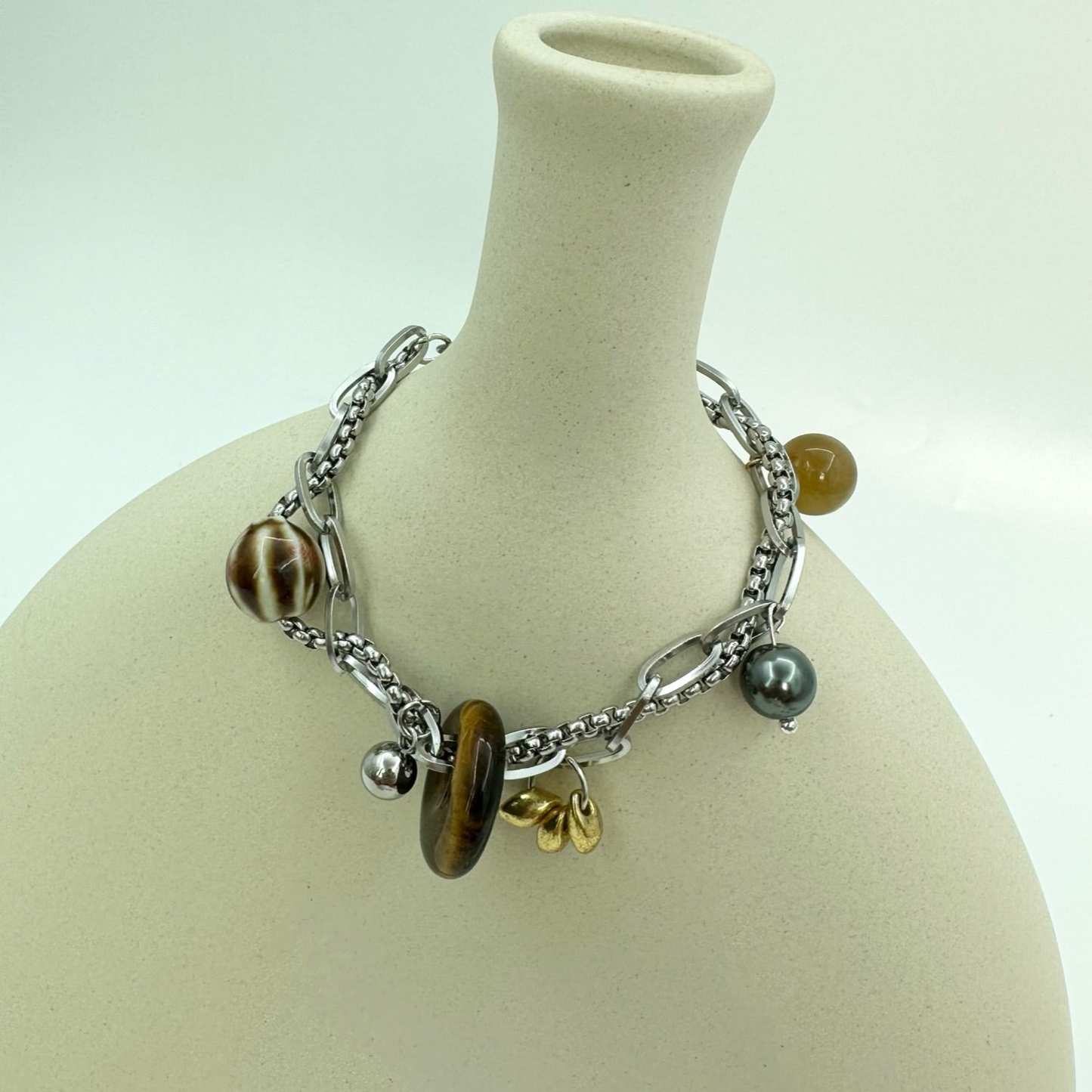 Y2k Bracelet For Women Personalized Jade Metal Bracelet Friendship Jewelry