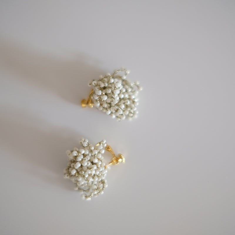 MoJone Handmade Original  Vintage Bead Sterling Green Earrings for Female