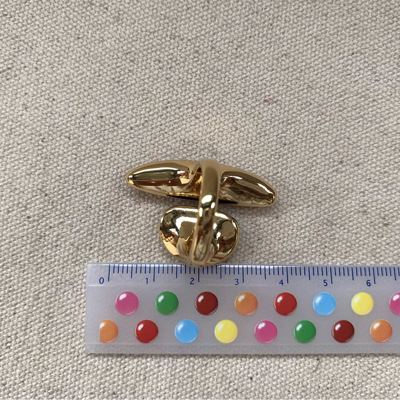 Personality Fashion Geometric Oval Ring Rectangular Golden Black Jewelry Natural Stone Ring Natural Stone Ring for Women