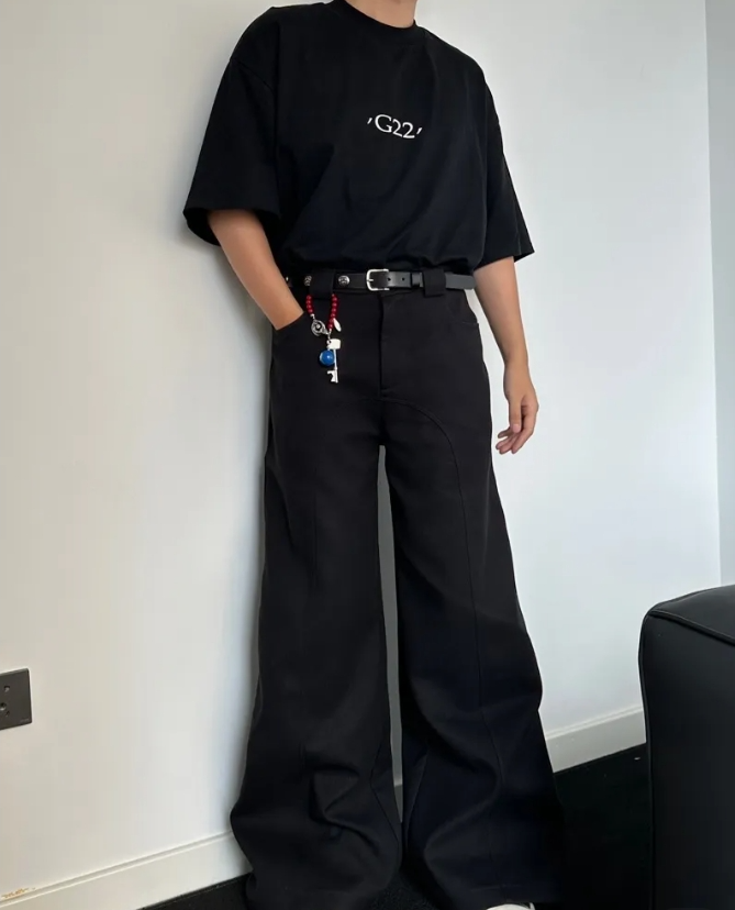 Cyber Punk Vintage Chunky Metal Pants ChainSilver Bracelet,  Keychain, Y2KAccessories, Perfect Unique Handmade Gift