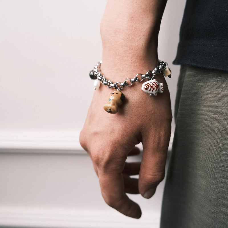 Titanium Steel Bracelet,925 Silver Animal Stud Earrings for Women Hypoallergenic Cute Puppy Fish Ear Studs,for Teens Girls Animal Earring Studs Jewelry Gifts