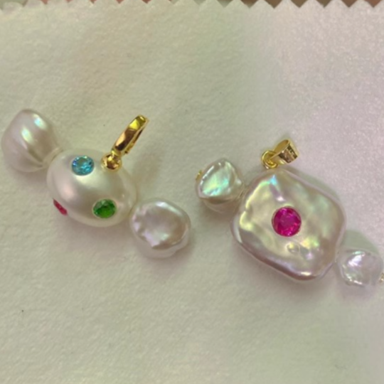 Niche Designed Sweet and Natural Baroque Pearl Candy Earring