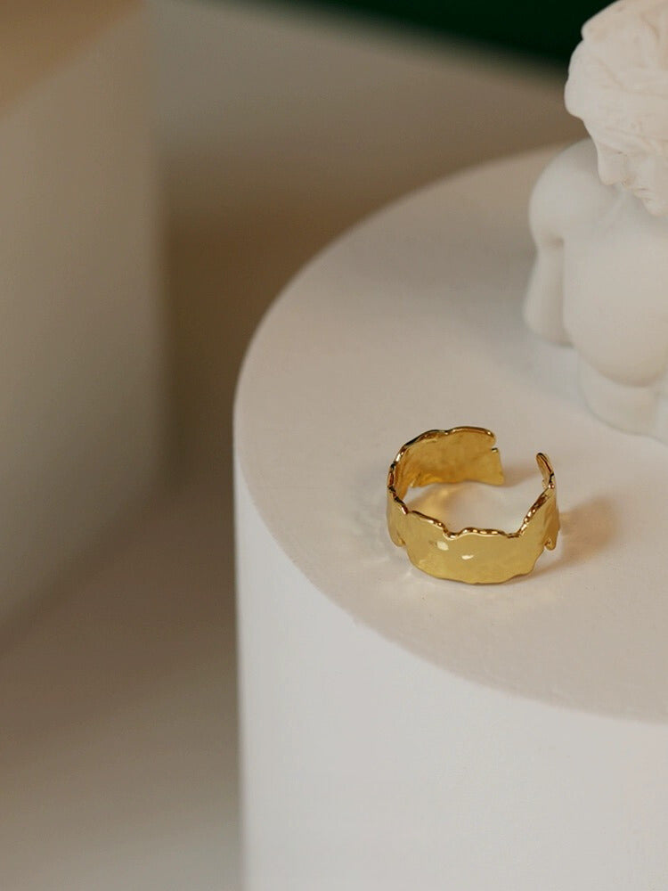 Exclusive Gold-Plated Original Design Ring Collection – Artisan Crafted Elegance