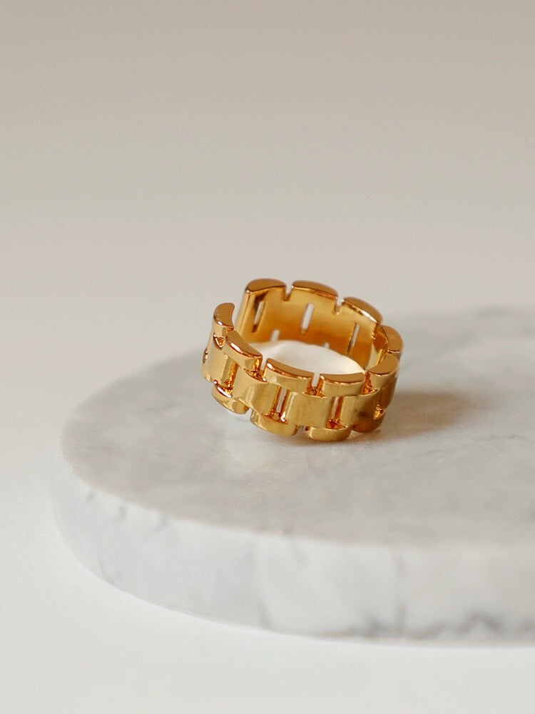 Exclusive Gold-Plated Original Design Ring Collection – Artisan Crafted Elegance