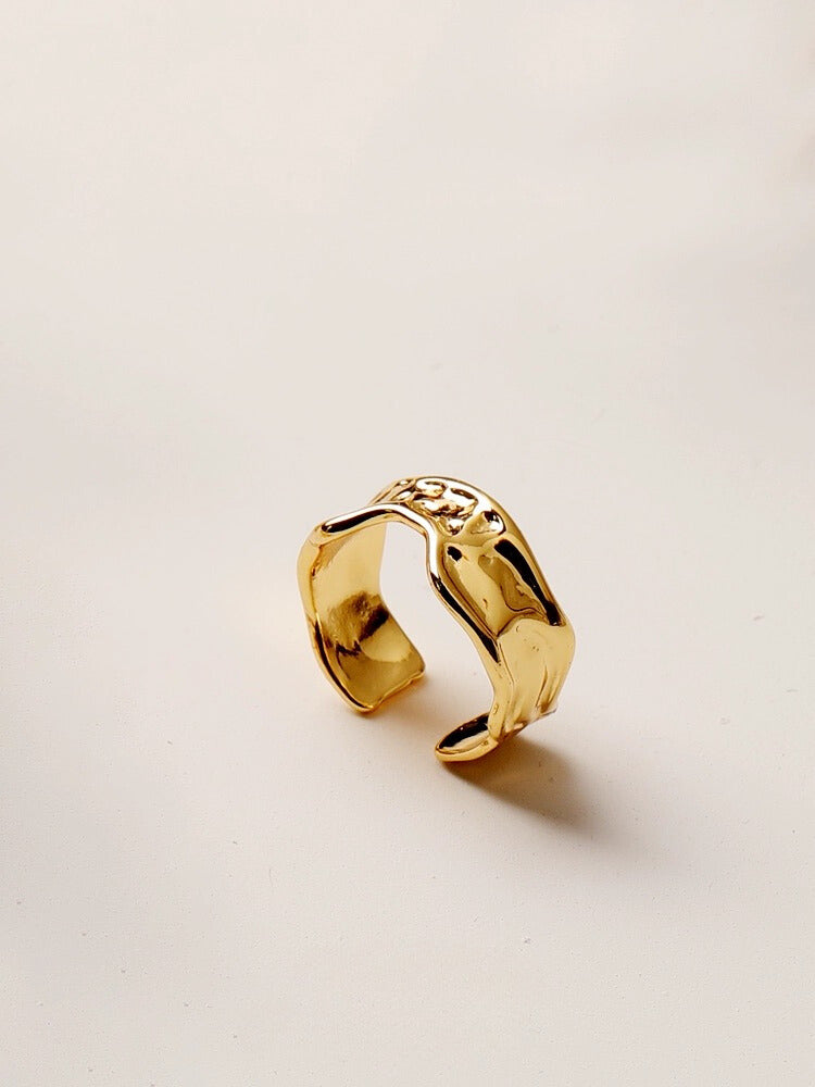 Exclusive Gold-Plated Original Design Ring Collection – Artisan Crafted Elegance