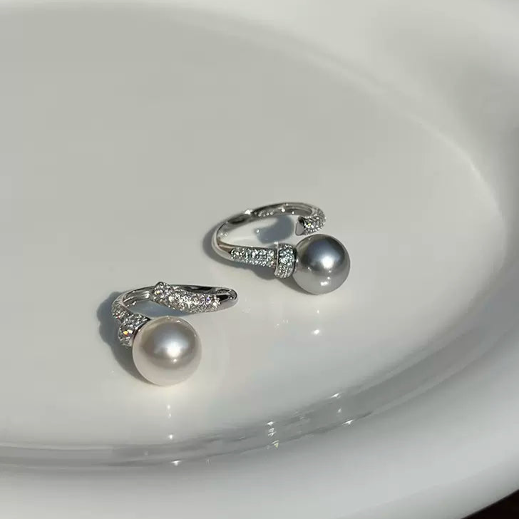 S925 Sterling Silver Pearl Ring