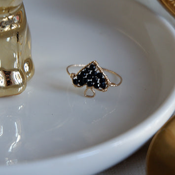 Vintage Poker Ring with Exquisite, Playful, and Unique Design