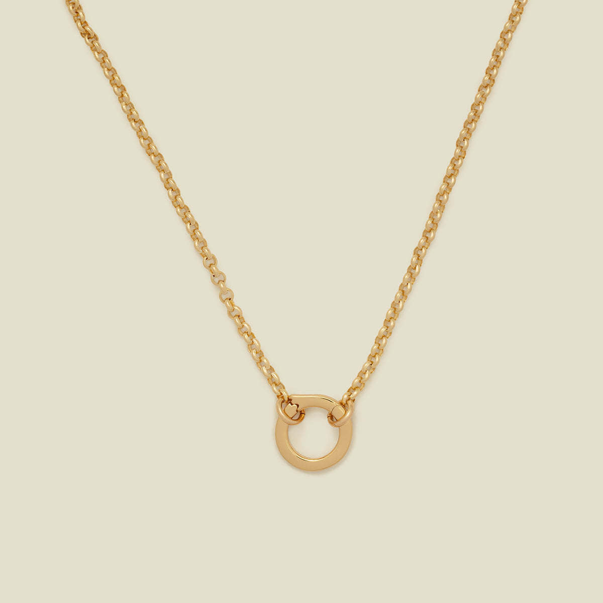 18K Gold Plated Number DIY Necklace