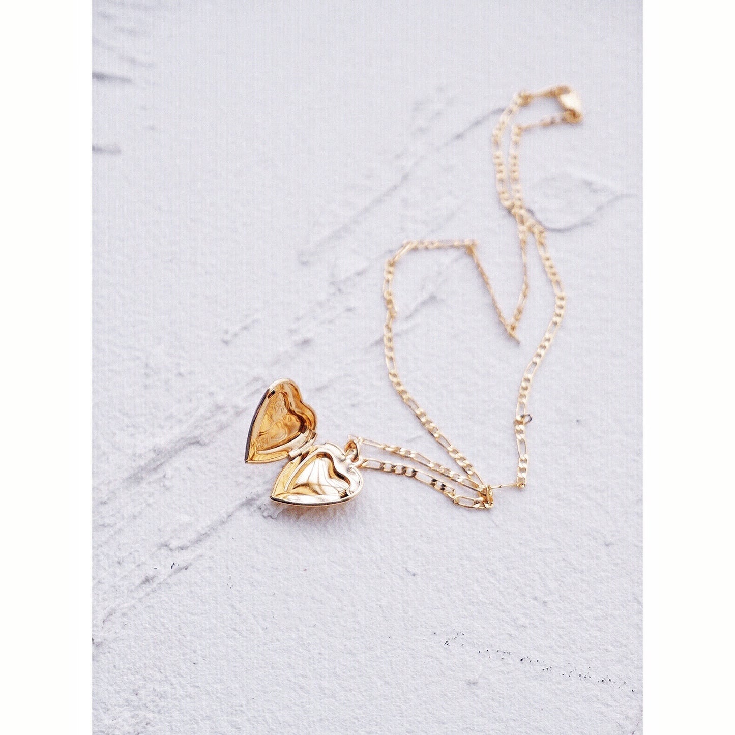 Vintage Minor Freshwater Pearl Necklace, Diamond-Studded Heart Locket, Stackable Layered Chain