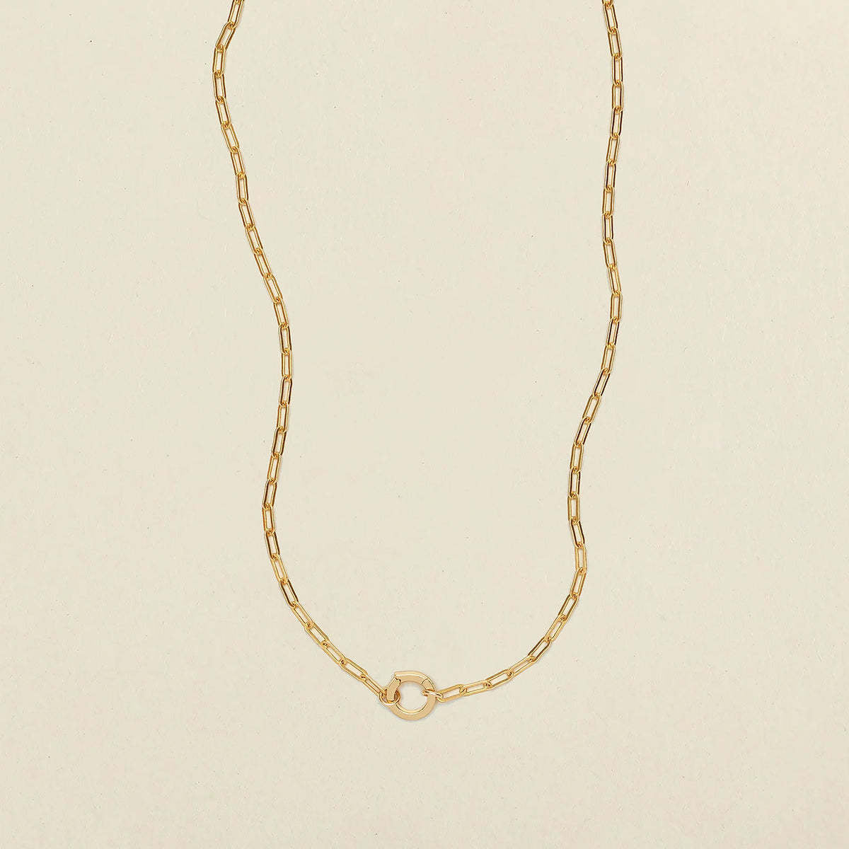 18K Gold Plated Number DIY Necklace