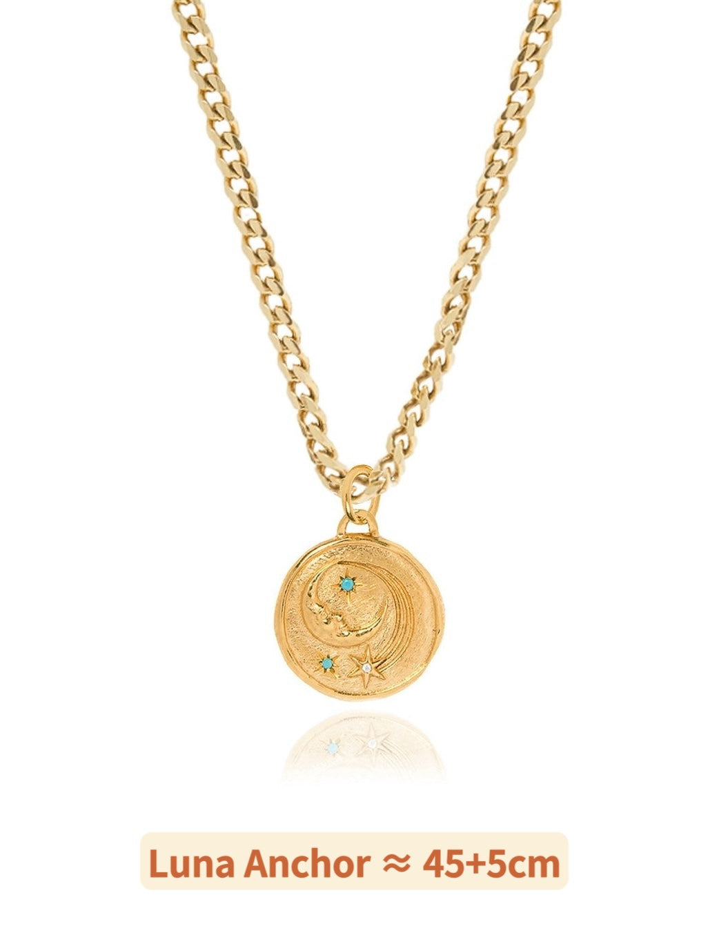 Multicolor Bead Moonstone Pattern Green Stackable Necklace