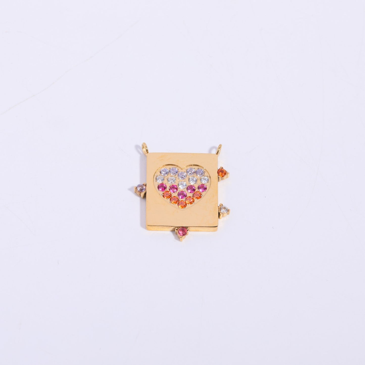 Colorful Zirconia Pendant DIY Jewelry Components