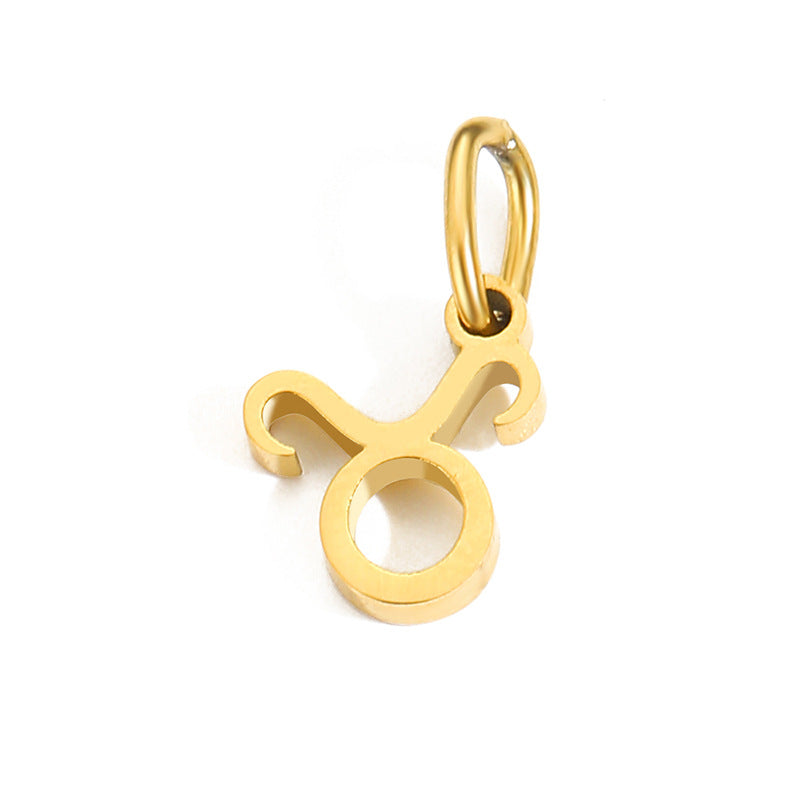 Zodiac Constellation Stainless Steel Pendant
