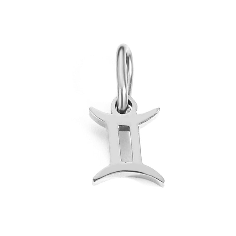 Zodiac Constellation Stainless Steel Pendant