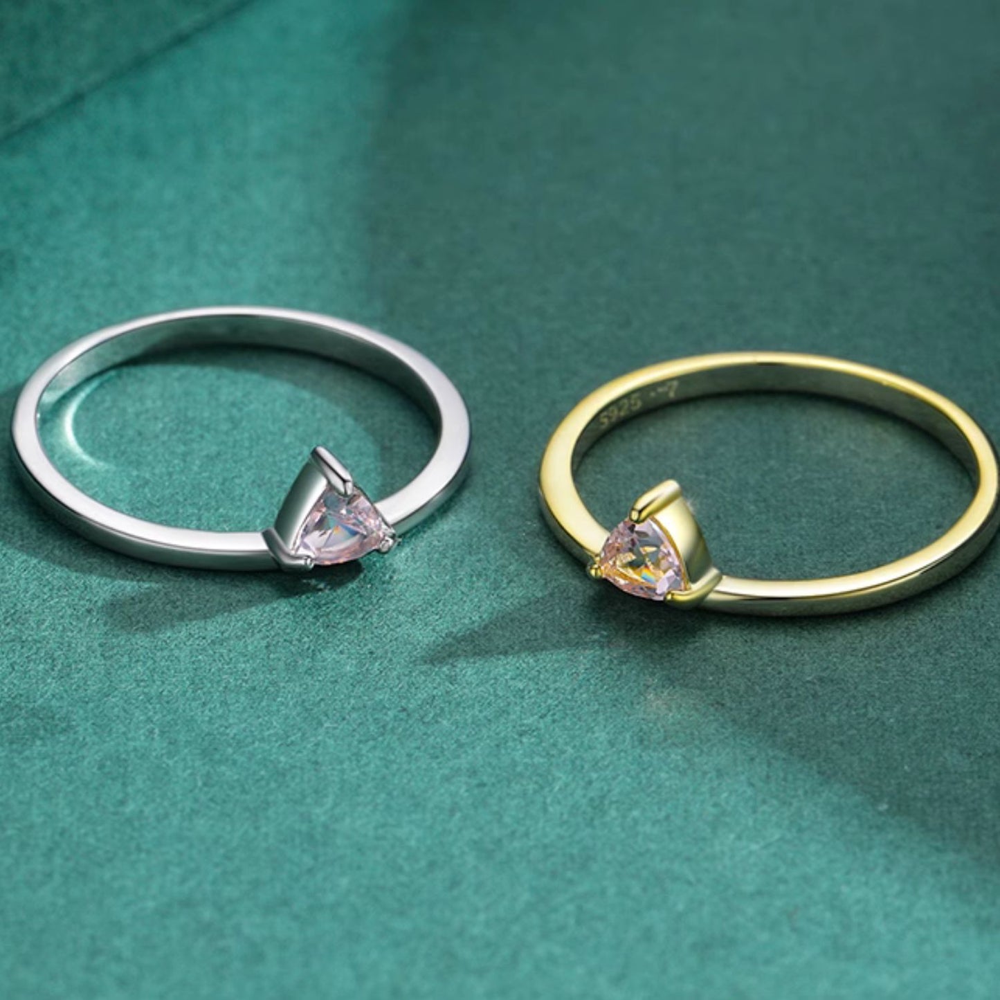 S925 Sterling Silver Ring with Australian Opal and Morganite, A Trendy Minimalist and Luxurious Design for Women