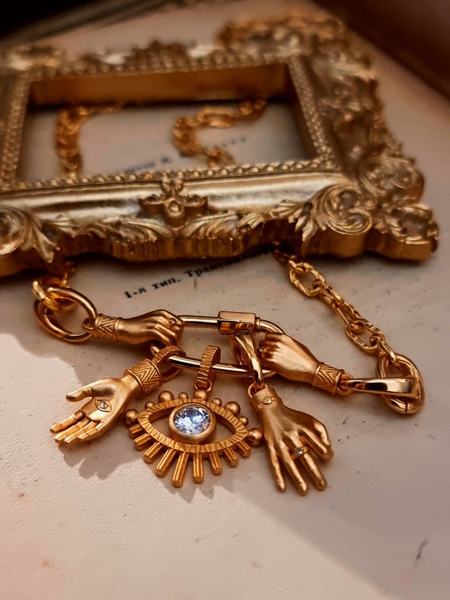 God Eye Pendant Necklace