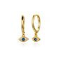 Evil Eye Copper Earrings