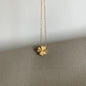 Lucky Clover Titanium Steel Choker Necklace