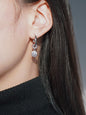 Minimalist Smile Earrings, Unique Design, Gold-Plated Copper Ear Cuff