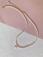 Heart-Shaped Mother of Pearl Pendant with Diamond, 18K Gold Heart diamond Pendant , Natural Pearl Necklace, Adjustable Chain