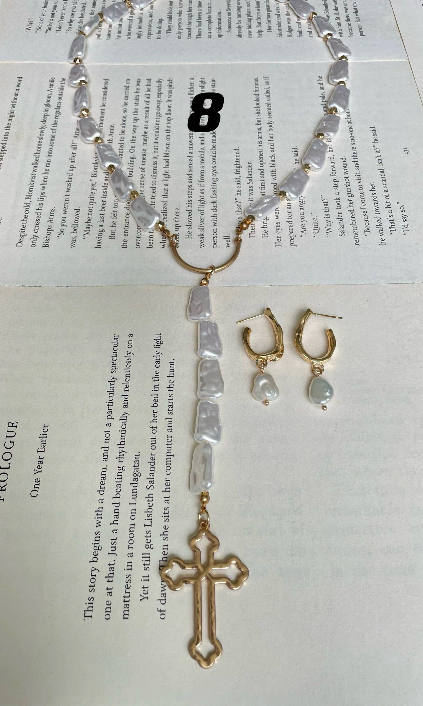 Vintage Statement ShiJia Pearl Layered Strand NecklaceNecklace Collection, One-of-a-Kind, Only One Piece for Each Style