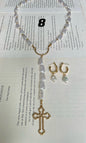 Vintage Statement ShiJia Pearl Layered Strand NecklaceNecklace Collection, One-of-a-Kind, Only One Piece for Each Style