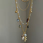 Layered Necklaces for Women conch pendant Choker Retro Necklace
