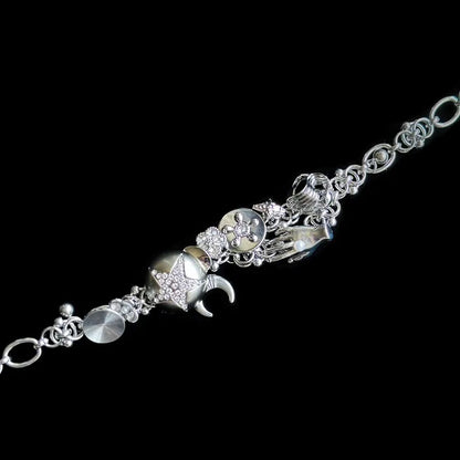 Vintage Punk Titanium Steel Handmade Necklace Choker Metal Necklace Jewelry for Women