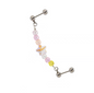 Cute Resin Bead Earrings Lovely Star Butterfly Colorful Piercing Fashion Ear Cuff Chain
