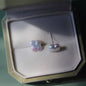 Baroque Clover Natural Pearl Earrings Dainty 925 Silver Earring Fashion Trendy Charm Jewelry