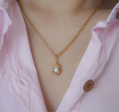 Detachable 14K Gold-Plated Adjustable Pendant with Heart Charm