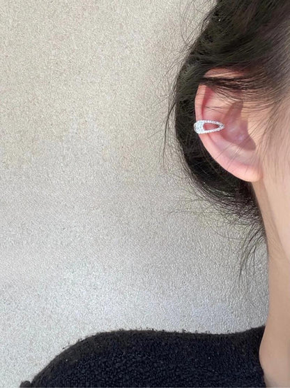 Minimalist Non-Piercing Ear Cuff – Chic Cartilage Clip-On Earring for a Cool and Effortless Look
