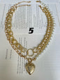 Vintage Statement ShiJia Pearl Layered Strand NecklaceNecklace Collection, One-of-a-Kind, Only One Piece for Each Style