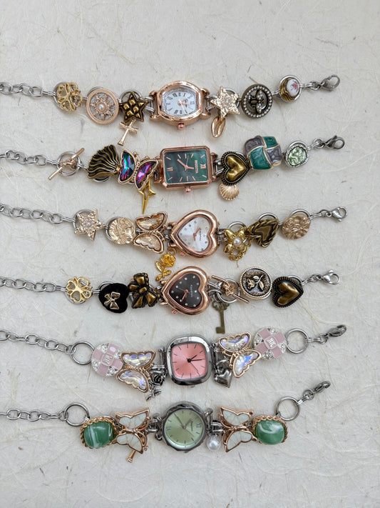 Vintage Multi-Color Watch Bracelet