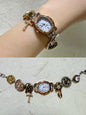 Vintage Multi-Color Watch Bracelet