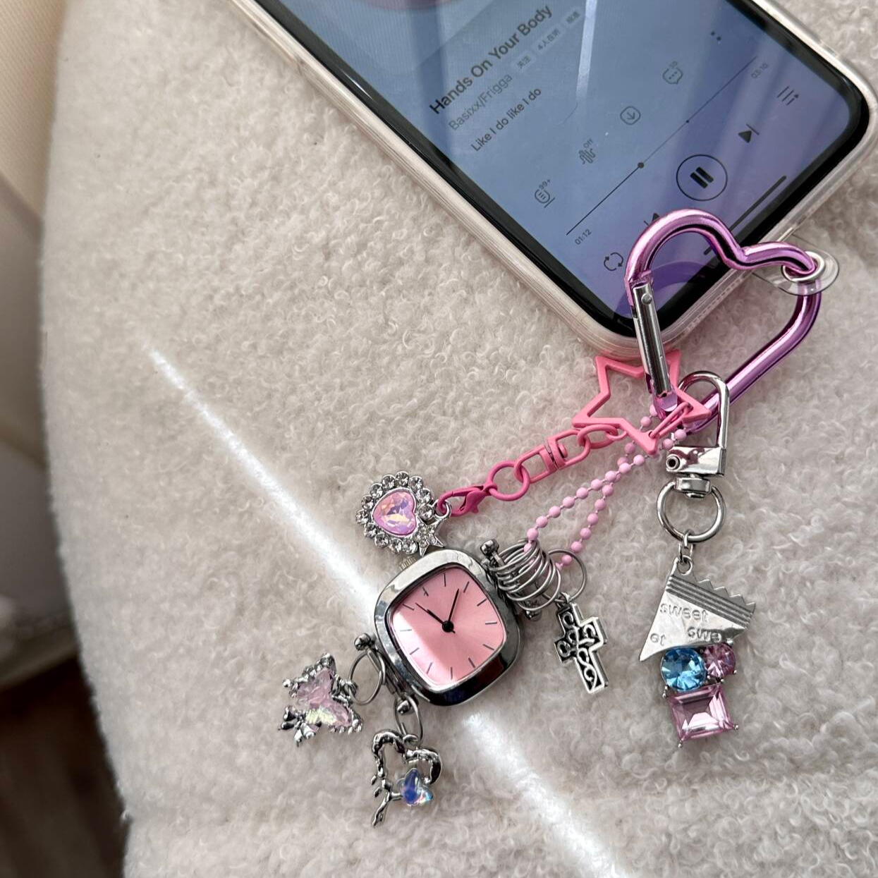 Dreamy Alice Candy Fragment Series Phone Charm Keychain Bag Charm