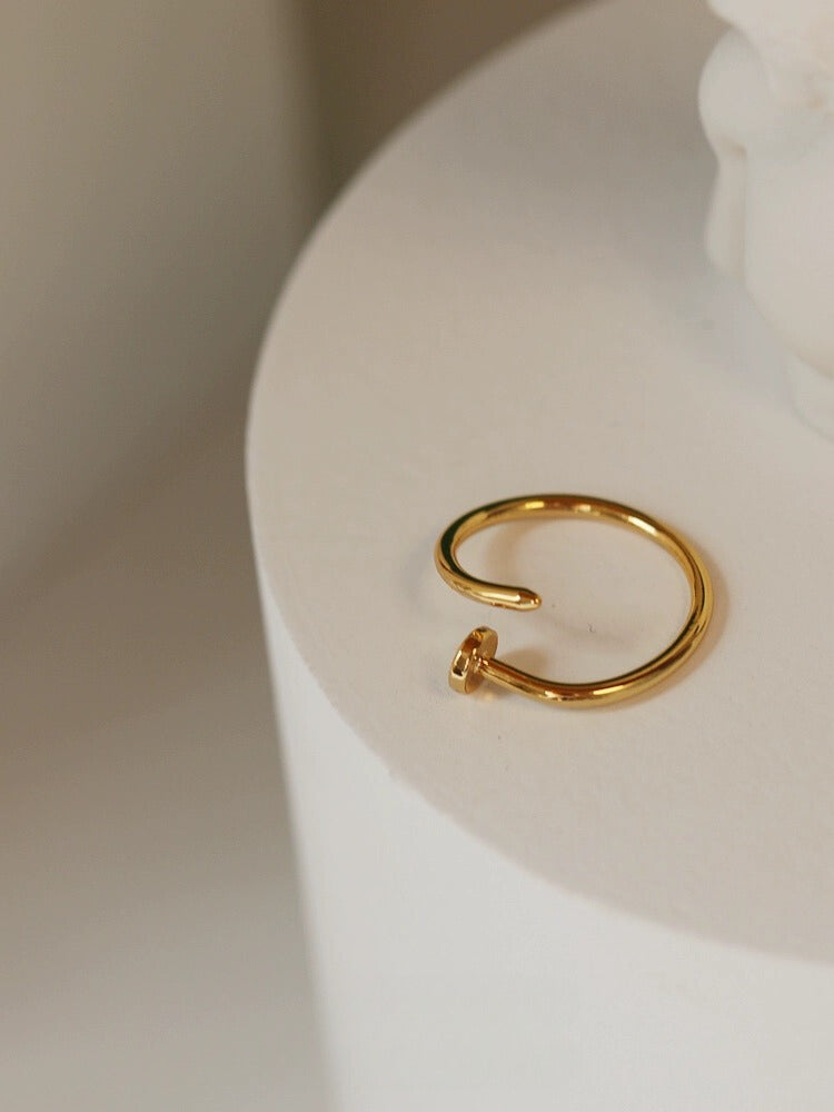 Exclusive Gold-Plated Original Design Ring Collection – Artisan Crafted Elegance