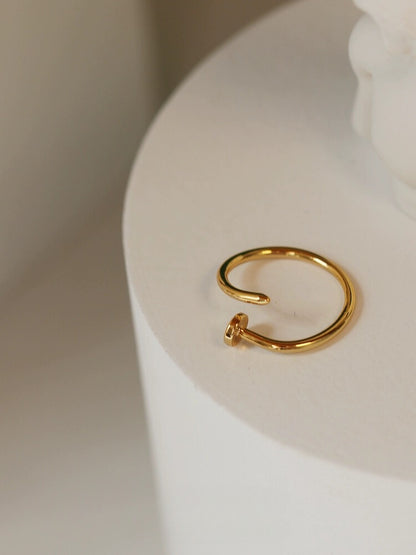 Exclusive Gold-Plated Original Design Ring Collection – Artisan Crafted Elegance